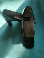 Pumps Peeptoe Leder schwarz Gr 40 Berlin - Steglitz Vorschau