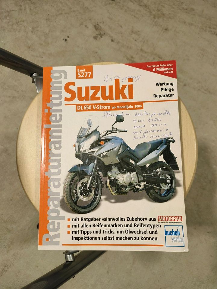 Reparaturanleitung Suzuki DL V- Strom ab 2004*Werkstattbuch* in Wuppertal