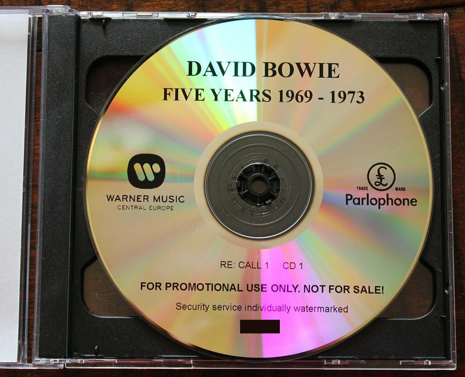 David Bowie: Re: Call 1 - 2 CDs - Presse-CD in Sögel