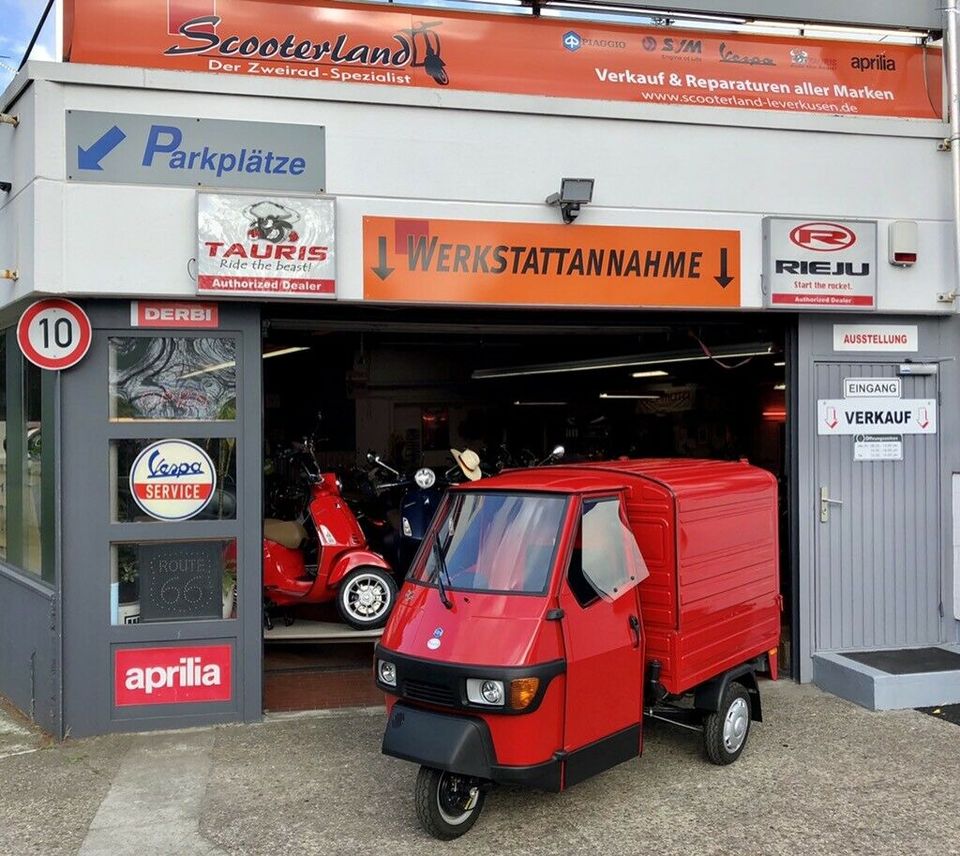 Piaggio Ape 50 NEU LED Deut. Fz. 2 J. Gar. - auch als Mofaumbau in Leverkusen