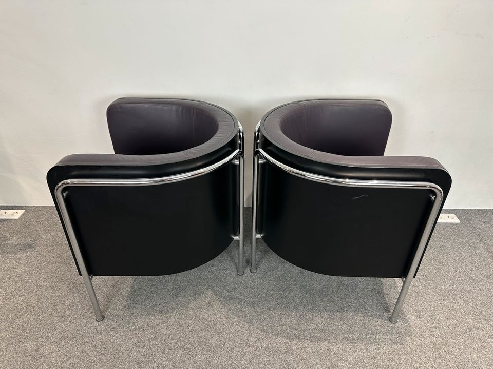 STUDIOKOMFOR  S3001 C.Zschoke THONET Stahlrohr LEDER LILA 1 von 2 in Centrum