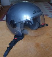 Schicker Helm für Roller/Scooter grau metallic Größe L 59 - 60 Nordrhein-Westfalen - Troisdorf Vorschau