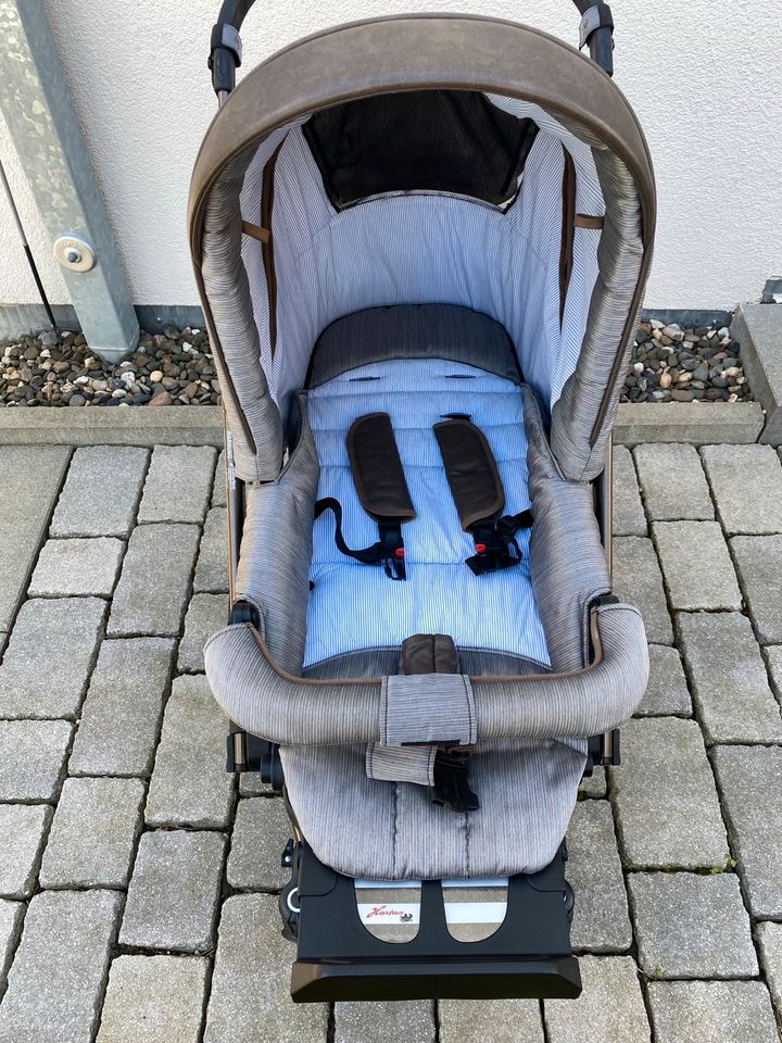 Kinderwagen Kombi Hartan VIP GT mit vielen Extras in Dresden