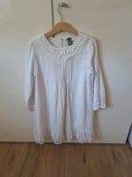 Zara Kleid Gr 140 weiß boho Spitze Bayern - Finsing Vorschau