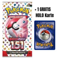 Pokemon Karten Set " 151" Booster Pack Deutsch + Holo Karte Sachsen - Ebersbach/Sachsen Vorschau