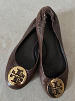 Tory Burch Ballerina Slipper Schuhe braun gold Größe 38 München - Schwabing-West Vorschau