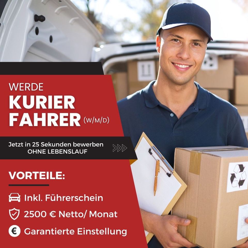 Weiterbildung zum Kurierfahrer/Servicefahrer inkl. FS Klasse B in Berlin