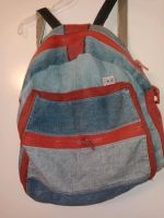 Jeansrucksack rot blau Mitte - Wedding Vorschau