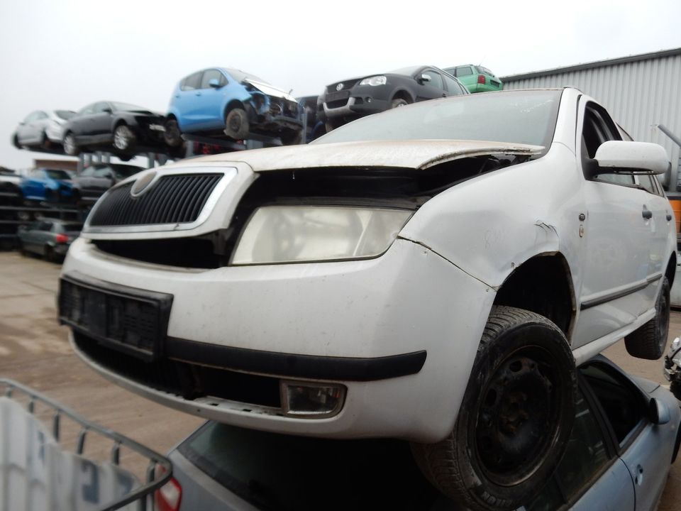 Skoda Fabia Ersatzteileträger ASY FRA LF9E Candyweiss VN8919 in Heilsbronn