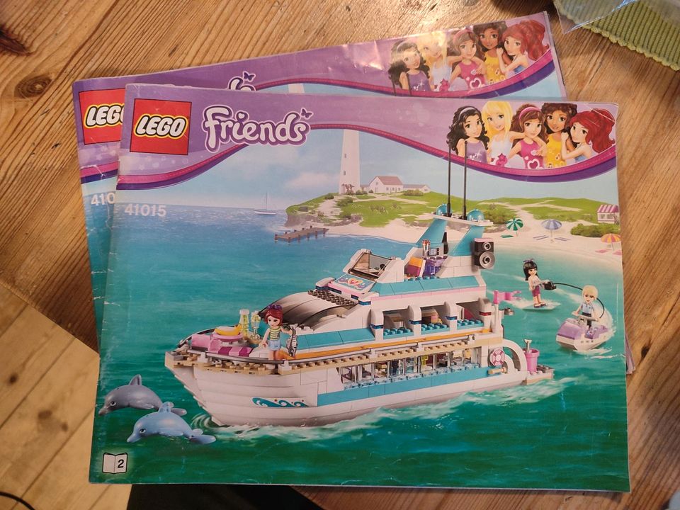 Lego Friends Yacht komplett (41015) in Potsdam