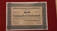 AG für Glasfabrikation vorm. Gebr. Hoffmann 100 RM 30 Papieraktie Berlin - Schöneberg Vorschau