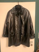 Schwarzer Mantel in Leder Optik Bremen - Horn Vorschau