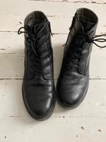 Boots, Schwarz, Leder, 42, Tamaris Friedrichshain-Kreuzberg - Kreuzberg Vorschau