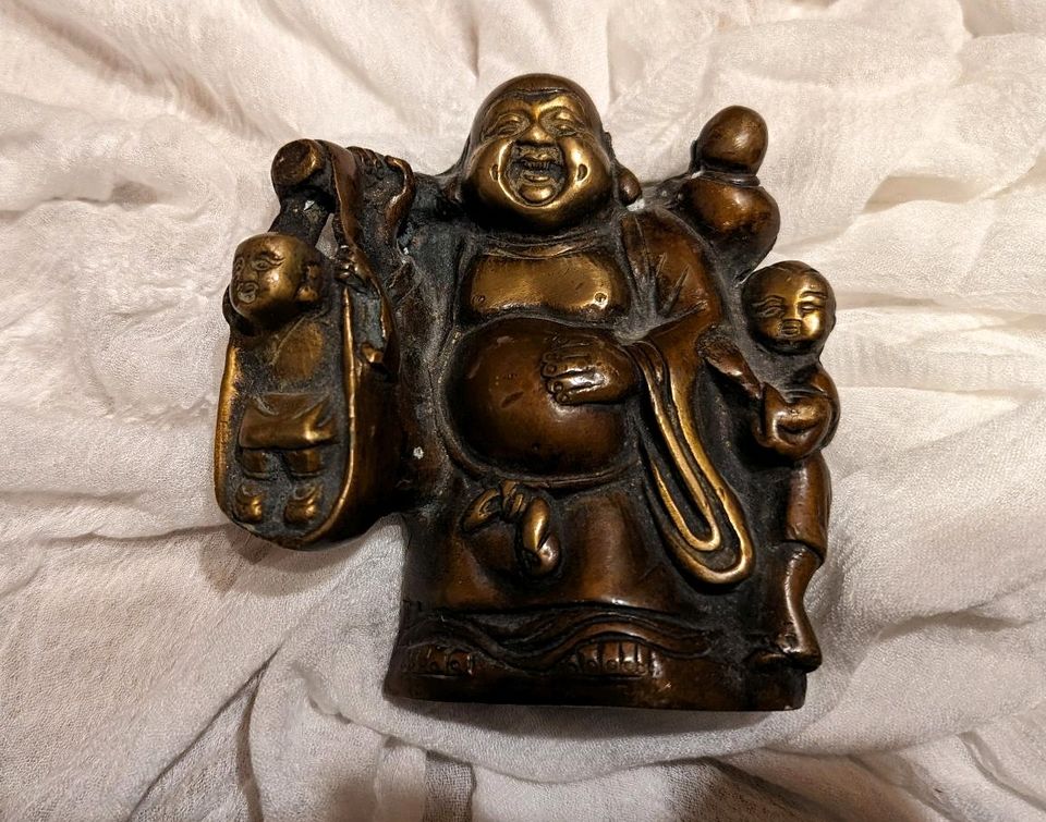 Buddha schwere Figur 12cm in Donauwörth
