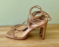 Schnürsandalen/ High Heels mit Blockabsatz NEU - Taube Bayern - Schongau Vorschau
