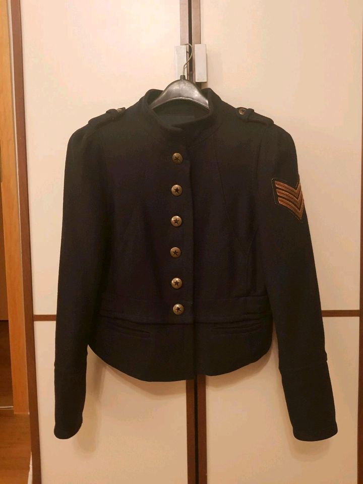 Zara Wolljacke Uniform Übergangsjacke Jacke Wolle Gr. L in Esslingen