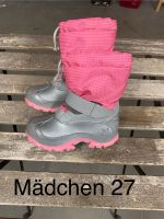 Gefütterte Mädchenstiefel in Größe 27 Baden-Württemberg - Asselfingen Vorschau