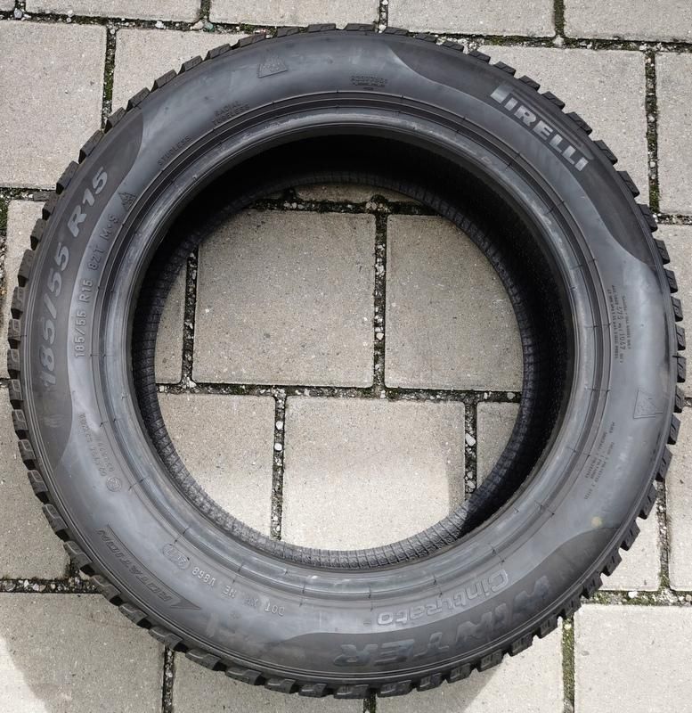 4x 185/55R15 82T PIRELLI WINTER CINTURATO WINTERREIFEN #7126 in Bad Tölz