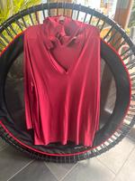 Annette Görtz Pullover FRANKA mit Schal rot Gr. XL wie neu Nordrhein-Westfalen - Lemgo Vorschau
