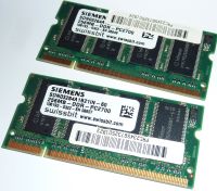 Arbeitsspeicher SIEMENS 256MB DDR RAM 200pin-SO-DIMM PC2700 CL2.5 Bayern - Ochsenfurt Vorschau