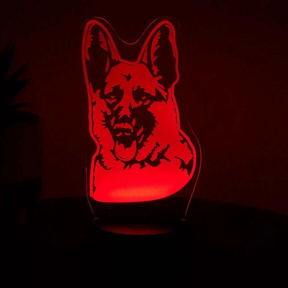 LED Lampe Schäferhund 2 in Schülp bei Rendsburg