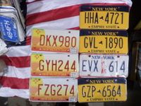 Original New Mexico & New York US Kennzeichen License Plate Hessen - Wabern Vorschau