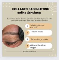 Kollagen Faden Lifting Schulung Online Schulung Nordrhein-Westfalen - Mönchengladbach Vorschau