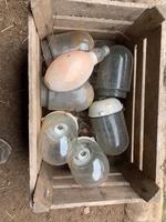 Lampenfassung antik DDR Glas Stall Hof Scheune Keller Sachsen - Reinhardtsgrimma Vorschau
