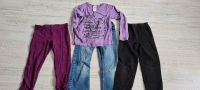 Kleines bekleidungspaket Jeans Leggings Langarmshirt Größe 110 bi Häfen - Bremerhaven Vorschau