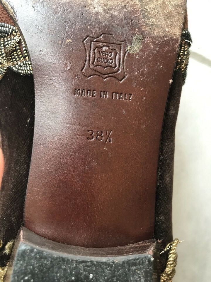 Sergio Rossi Slipper Made in Italy Gr. 38 1/2 in Dortmund