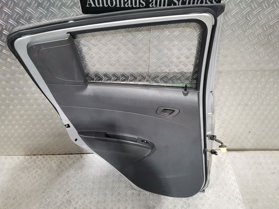 Chevrolet Spark M300 Beifahrertür Tür hinten links Silber in Gelsenkirchen