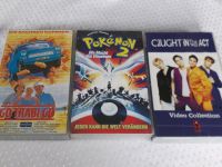 VHS Video/ Go Trabi Go/ Pokemon 2/ Caught in the Act Mecklenburg-Vorpommern - Pasewalk Vorschau