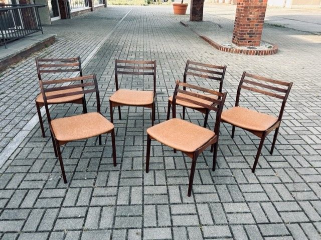 6er Set Vestervig Eriksen Palisander Rosewood Danish MidCentury in Berlin