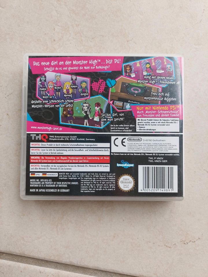 Monster High für Nintendo DS in Schuttertal