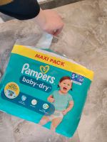 Pampers Baby dry MAXI PACK Größe 5+ Niedersachsen - Wienhausen Vorschau