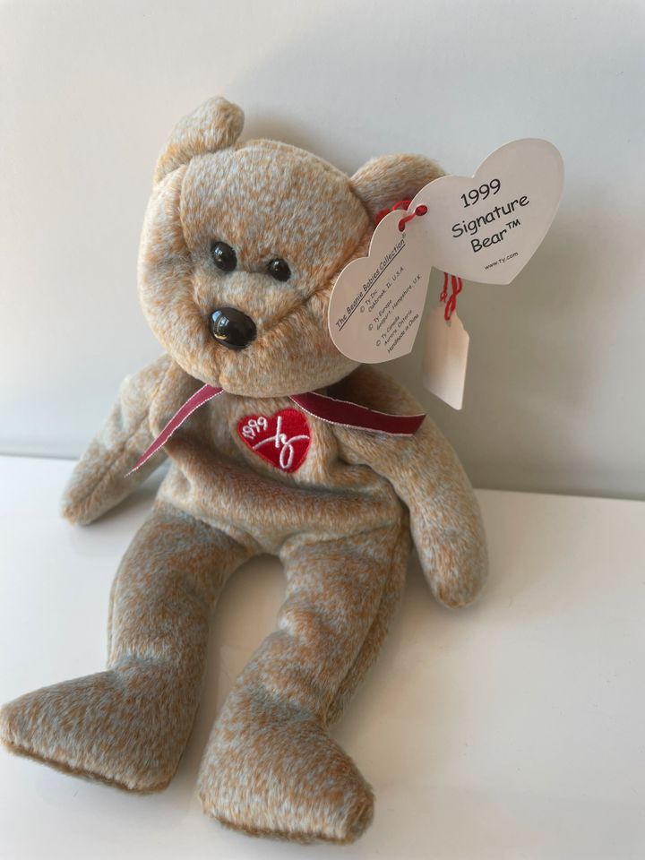 Original TY Beanie Baby “Signature Bear” ***Top-Zustand*** in Berlin