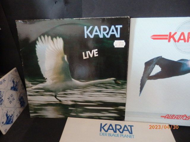 LPs KARAT 1xDoppel-LP(LIVE) + Albatros + Der Blaue Planet in Insheim