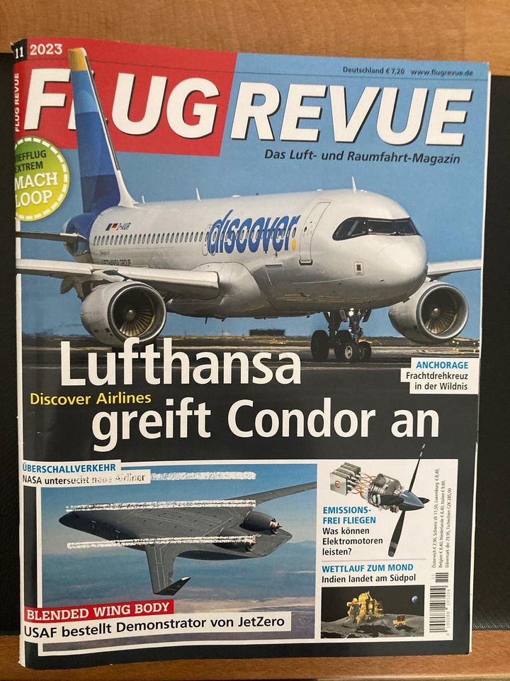 Zeitschrift Flugrevue 2012-2023 in Neubrandenburg