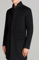 NEU AllSaints Bodell Wolle Mantel Schwarz Manor Wool Coat Black S Friedrichshain-Kreuzberg - Kreuzberg Vorschau