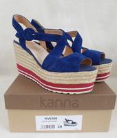 Kanna Echt Leder Keilsandalen Sandalen Gr. 39 Bayern - Weißenhorn Vorschau