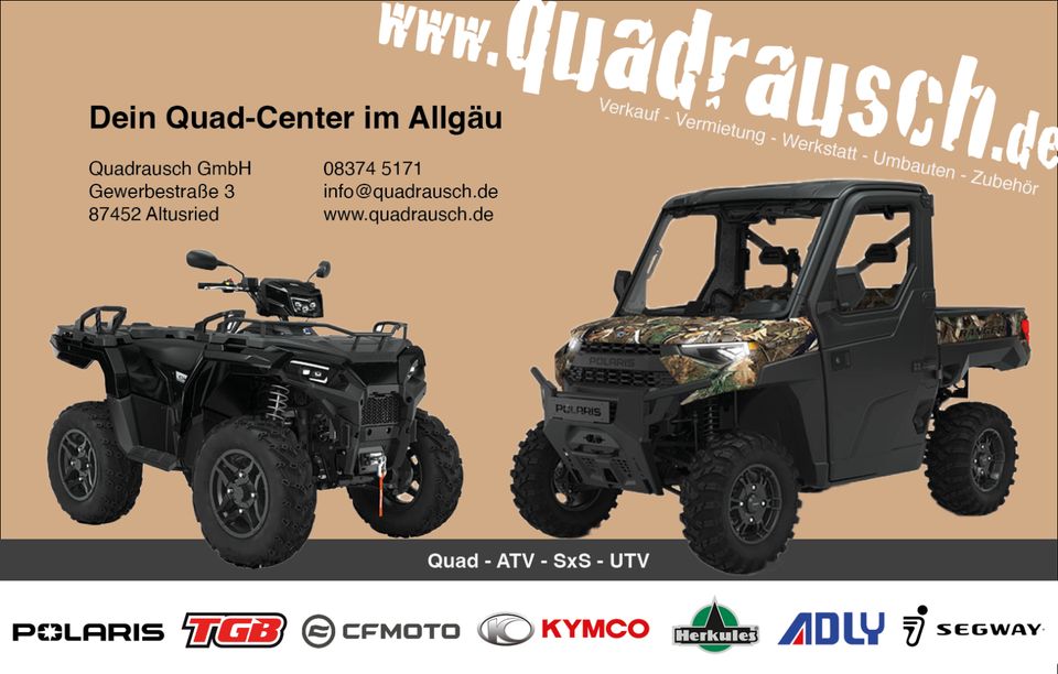 CFMOTO CFORCE 850 1000 TOURING MY24 - NEUES MODELL ATV QUAD 4x4 in Altusried