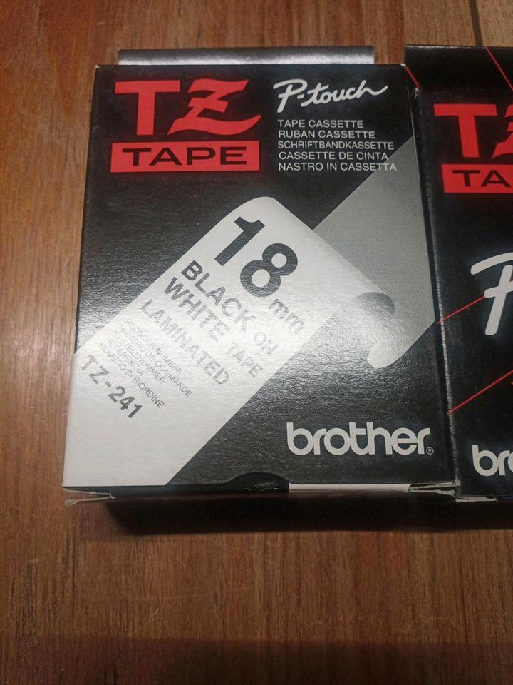 9 SCHRIFTBANDKASSETTEN BROTHER TZ TAPE NEU in Bochum