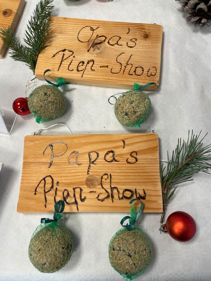 TOP! Opa‘s Piepshow-Papa‘s Piepshow Vogelfutter Meisenknödel Holz in Hauneck