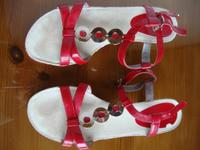 ARA Sandalette Gr. 5 pinkrot + silber, Absatz Bayern - Rain Lech Vorschau
