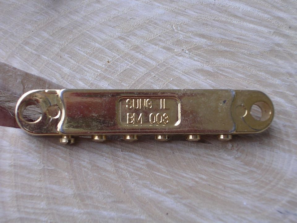 Bridge – Gold – Tune-O-Matic - für Les Paul Gibson in Bielefeld