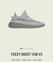 Yeezy Boost 350 v2 Steel Grey Gr.50 (US 14,5) Niedersachsen - Schüttorf Vorschau