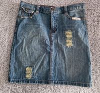 Jeans Minirock Gr. 164 - blue used - Baumwolle Bayern - Lengdorf Vorschau