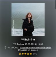 2x Wilhelmine 16.08. Hamburg Niedersachsen - Stelle Vorschau