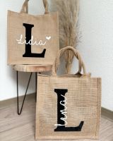 Jute Tasche 30x30x19 cm - Handmade - personalisiert Rheinland-Pfalz - Bad Münster-Ebernburg Vorschau