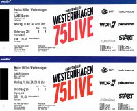 2 Karten Marius Müller Westernhagen Köln 13.05.24 Lanxess Arena Hessen - Seligenstadt Vorschau